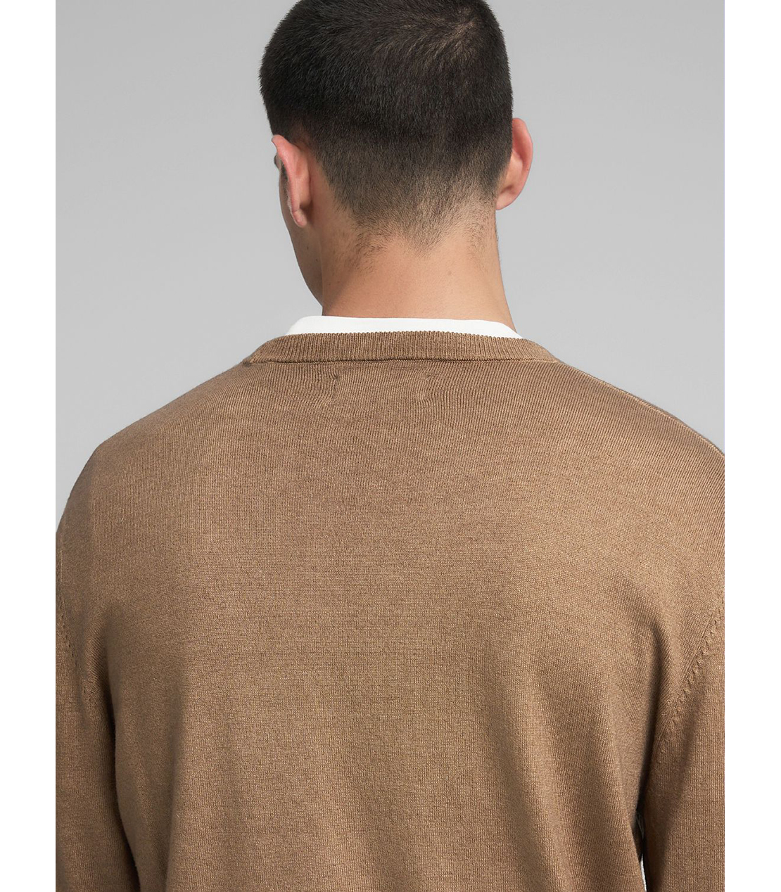 R刺しゅうウールブレンドプルオーバー 詳細画像 サンドベージュ 6